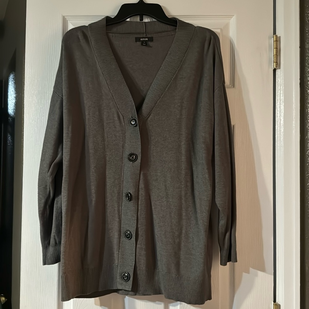 Gray Cardigan